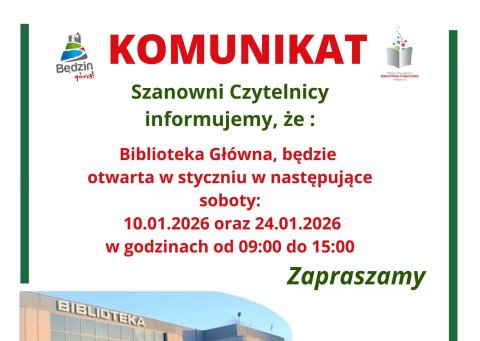 Zaplanuj styczniowe soboty z książką