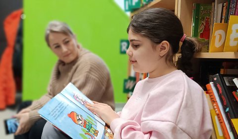 Zima w mieście wcale nie musi być nudna - miejskie  półkolonie w Filii nr - 4